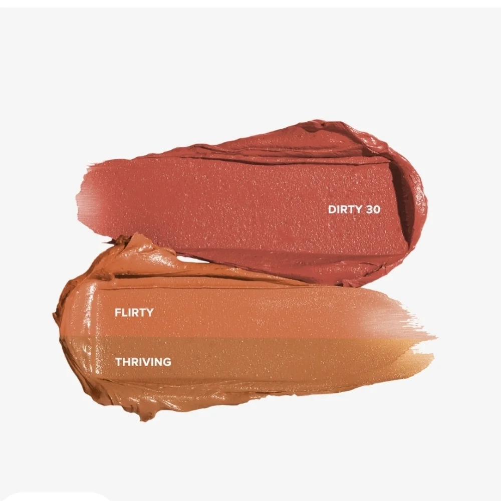 NUDESTIX GLAMZILLA Dirty 30 2 Piece Blush Kit. Bronze/peachy. NIB
